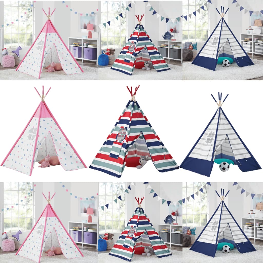 Barraca Tenda Cabana Infantil Festa Do Pijama Menina Menino Presente Para Criança Estilo Toca Índio