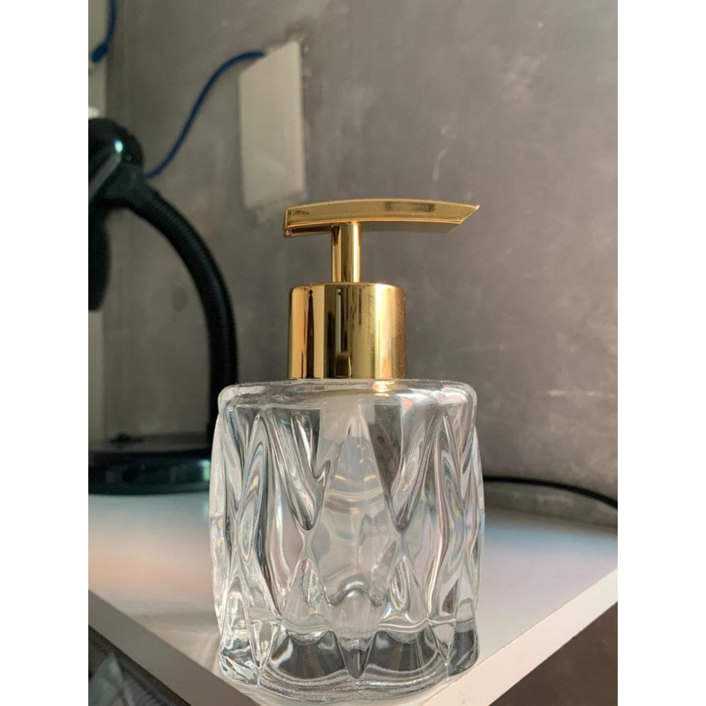 VIDRO SABONETEIRA LUXO ESCAMA 120 ML