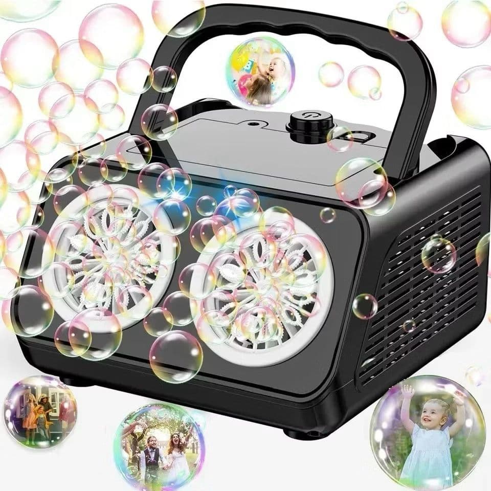 Máquina de Bolhas Atualizada Diversão Para Todas as Ocasiões!