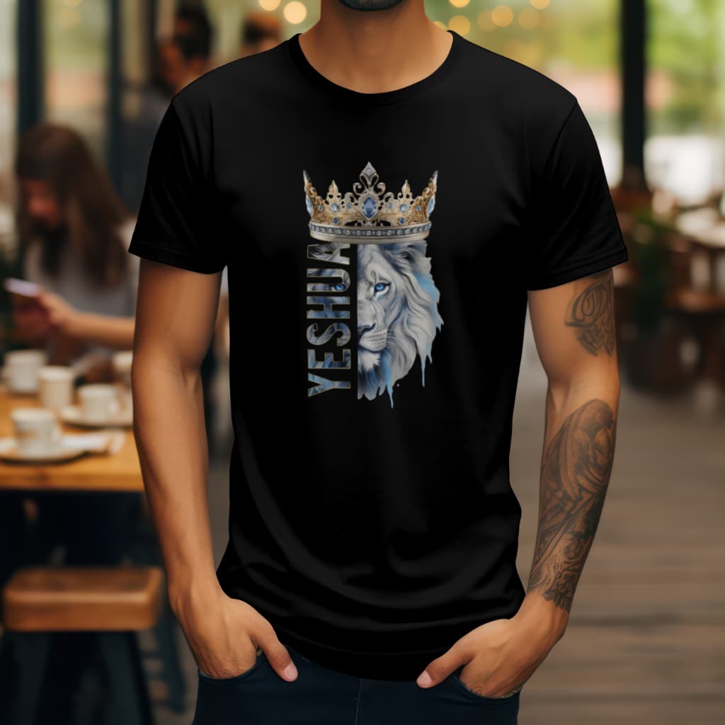 Camiseta Masculina Yeshua King T-shirt Street Wear Manfinity X O Camisa 100% Algodão