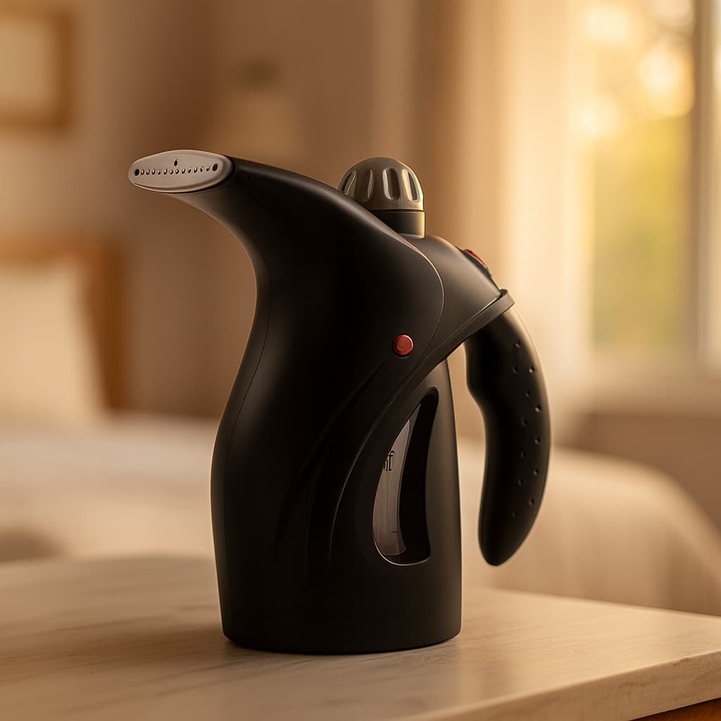 Passadeira A Vapor 127V Ferro Vertical Portátil Steamer Higienizador Roupas Viagem Tira Pelos 800W