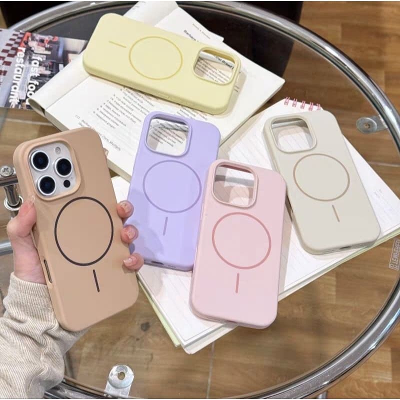Capa de celular magnética de silicone