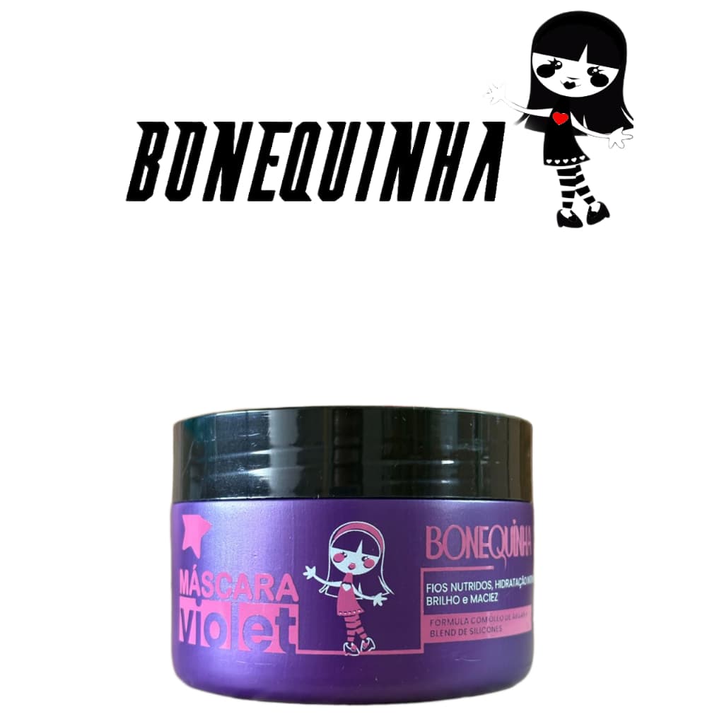 Anti-Frizz btox Violet Matizador Loiras-250g Bonequinha Escandalosa