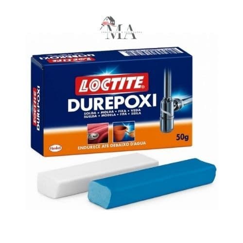 Durepoxi 50g ou 100g Massa Adesiva Epóxi Cinza Loctite Henkel - ESCOLHA A QUANTIDADE