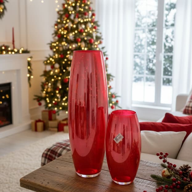KIT PICASSO E RôMULO! VERMELHO ESPELHADO PARA O NATAL!
