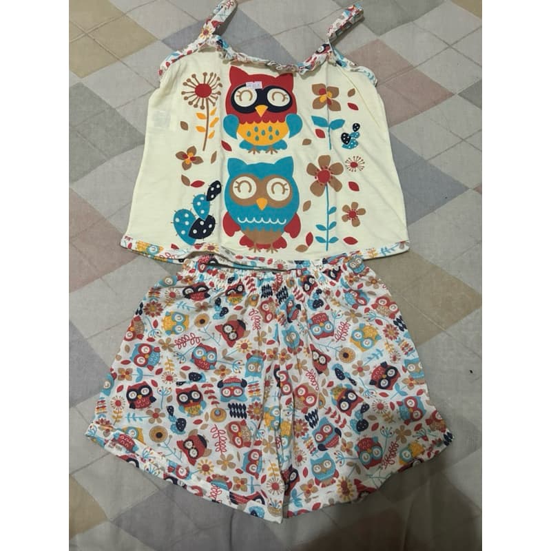 Pijama curto infantil menina