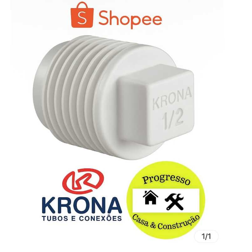 Plug Soldável 1/2 Krona Origina 2/4/6/10/15