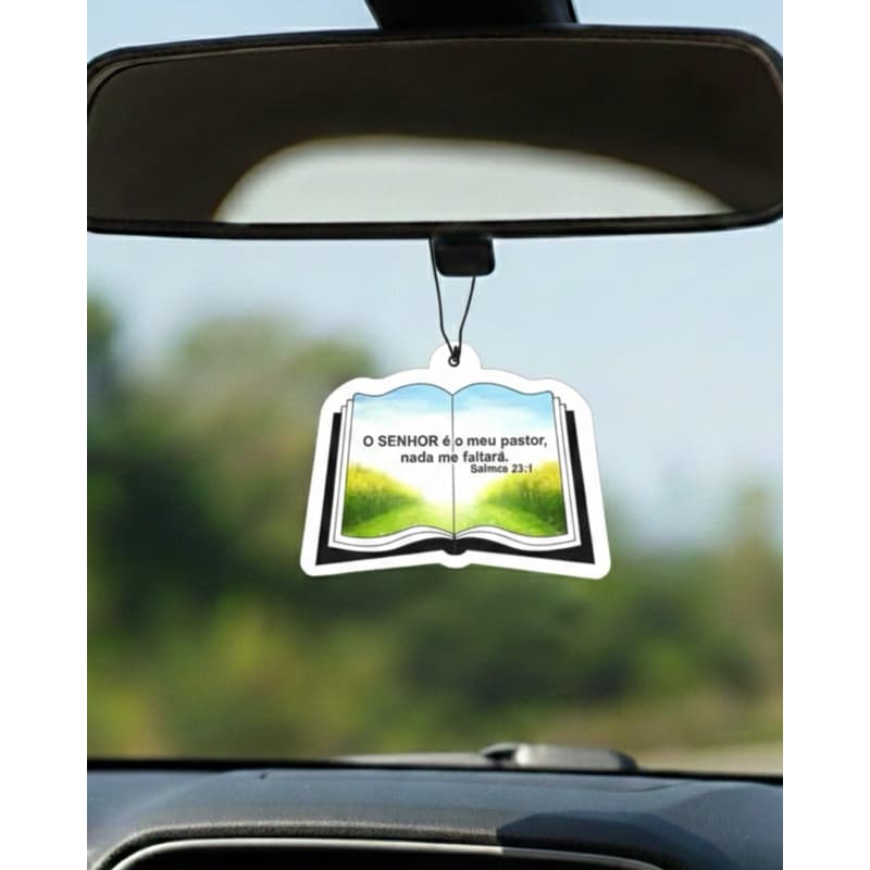 kit 10 Aromatizantes cheirinho de carro Aromatizador odorizador automotivo - Bíblia