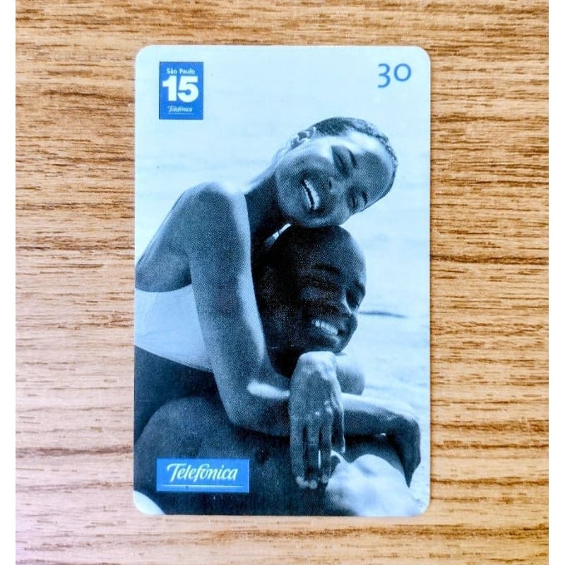Cartão Telefônico Colecionável O Amor.