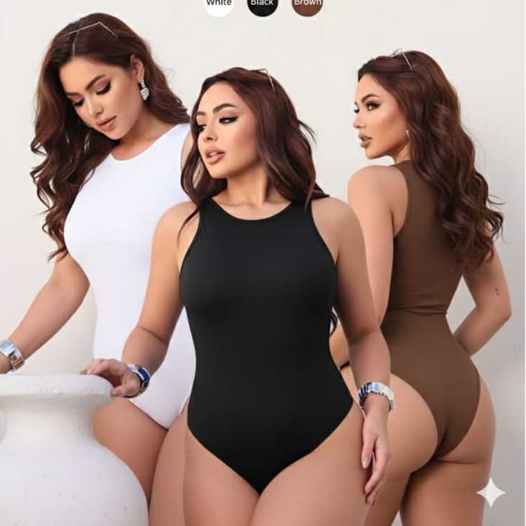Body Feminino Suplex Sem Bojo Verão Casual 36 38 40