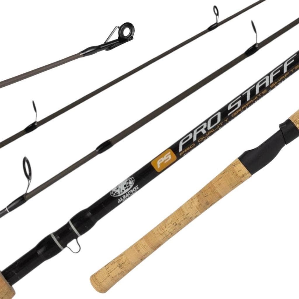 VARA PESCA ALBATROZ PRO STAFF 1,80M / 1,68M 2p P/MOLINETE CARBONO