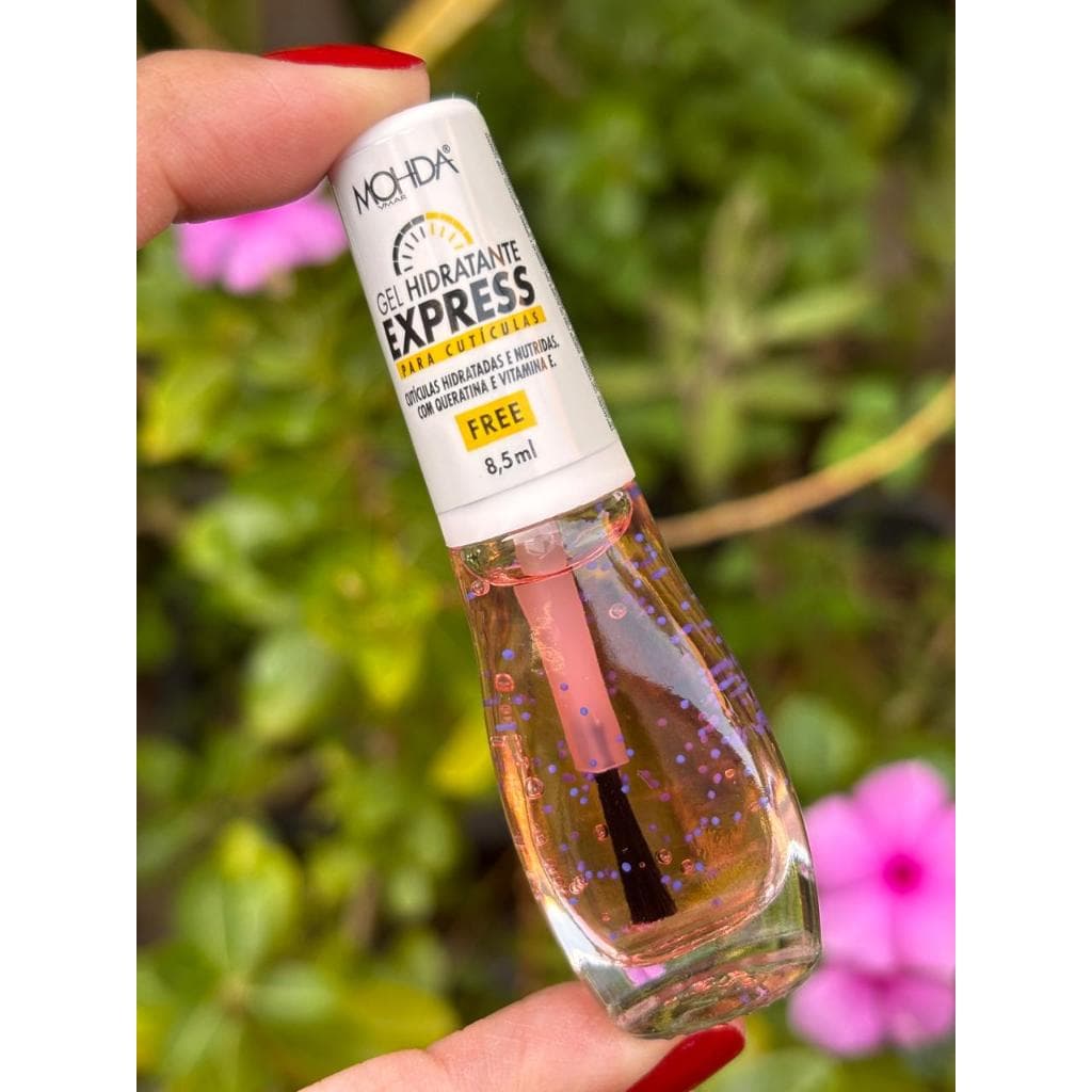 Gel Hidratante de Cutículas Express - Adeus Cutículas Ressecadas - Mohda 8,5ml