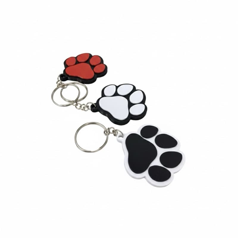 Chaveiro Pet Patinha Personalizado Com Nome Cão Gato Luxo Exclusivo