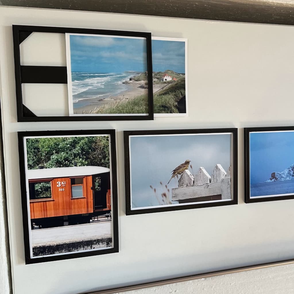 Porta Retrato Magnético 10x15 cm para Geladeira | Moldura Porta Foto com Ímã | Decoração e Presente