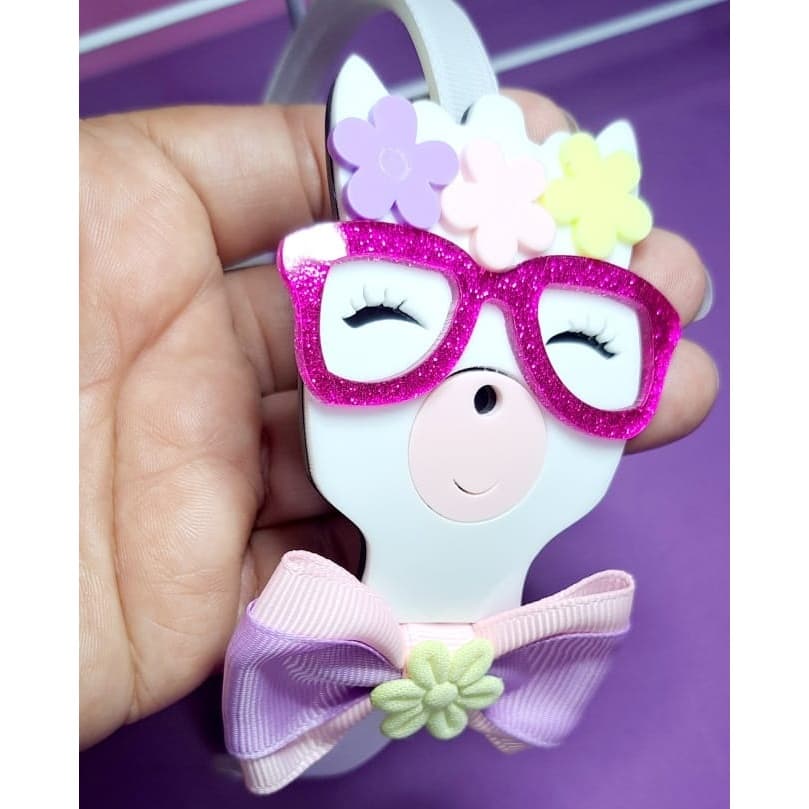 Tiara com Laço Lhama