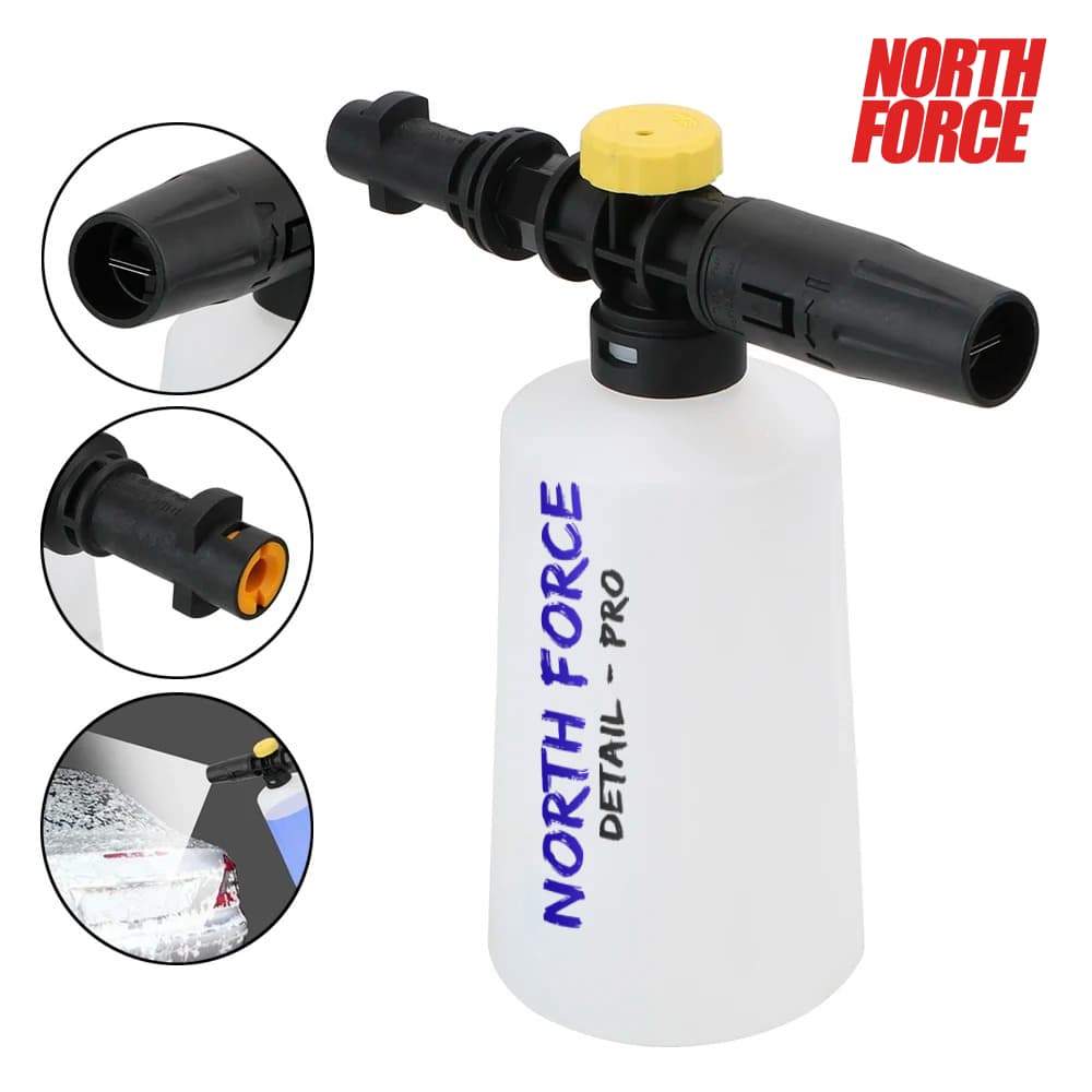 Karcher Canhão de Espuma Aplicador de Detergente Snow Foam Automotiva 750ML  K2 K3, K4, K5, K6, K7 e Compacta