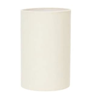 Cúpula Cilíndrica Alta Revestida Tecido Algodão Cru 15x15x30