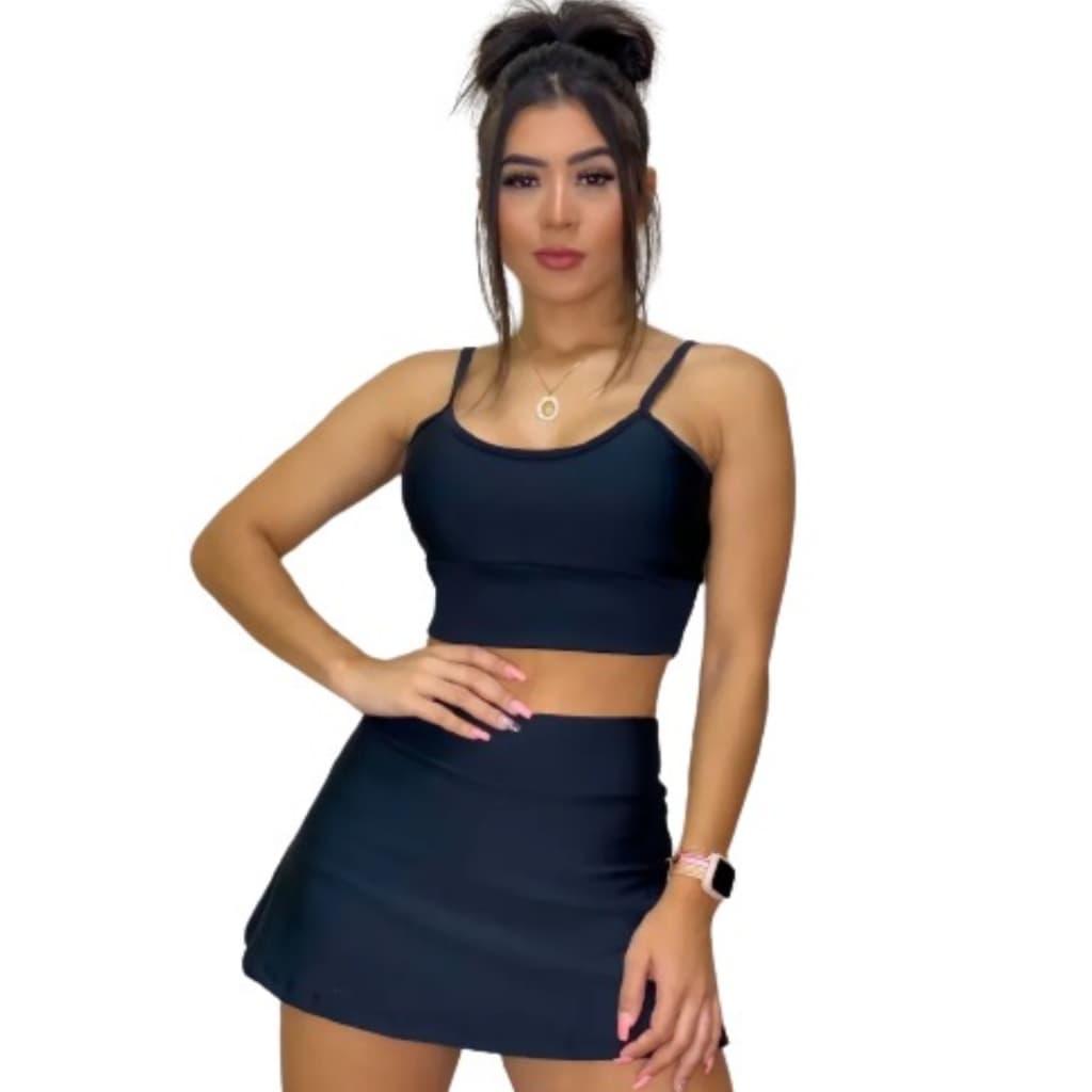 Short saia  Short saia fitness  Short saia academia