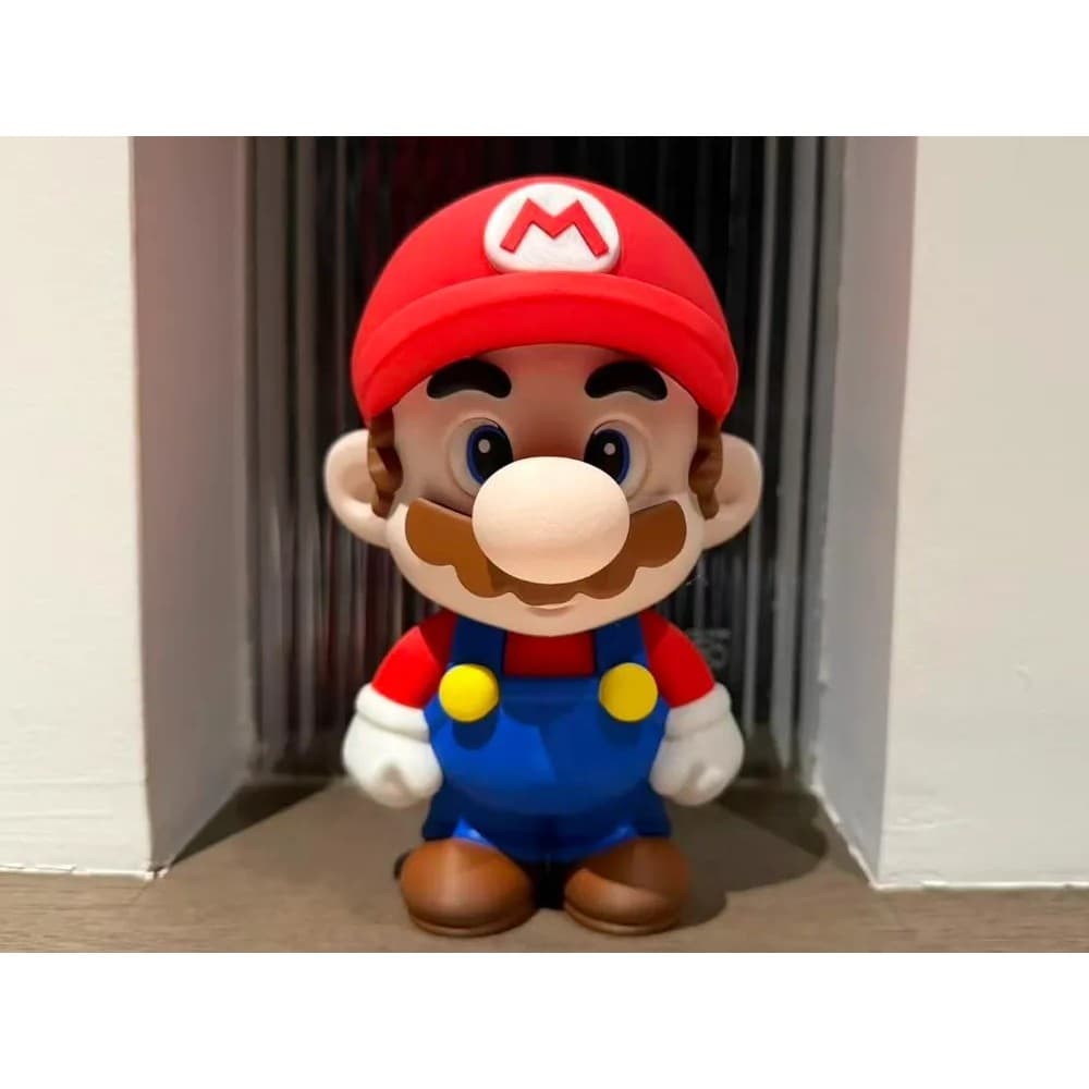 Boneco Super Mario – Miniatura Decorativa em Impressão 3D