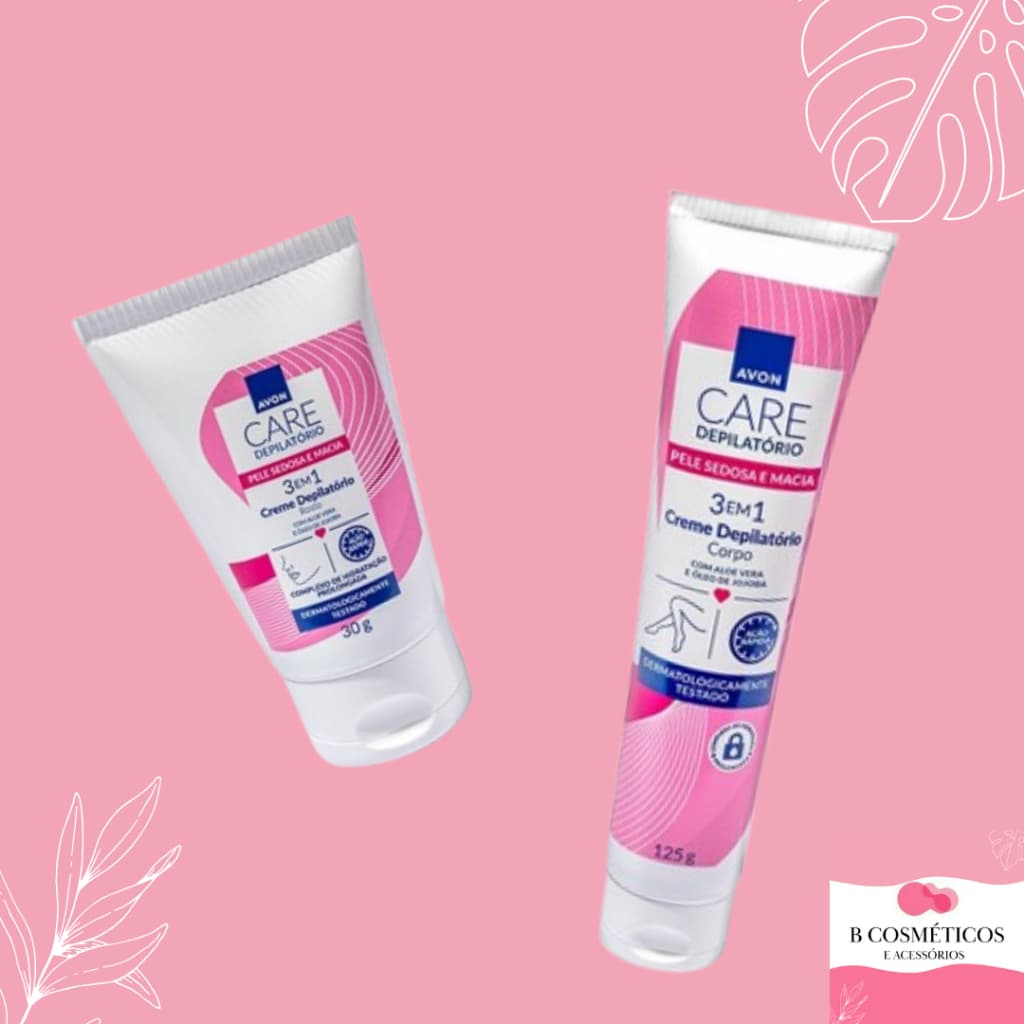 Creme Depilatório avon rosto e corpo
