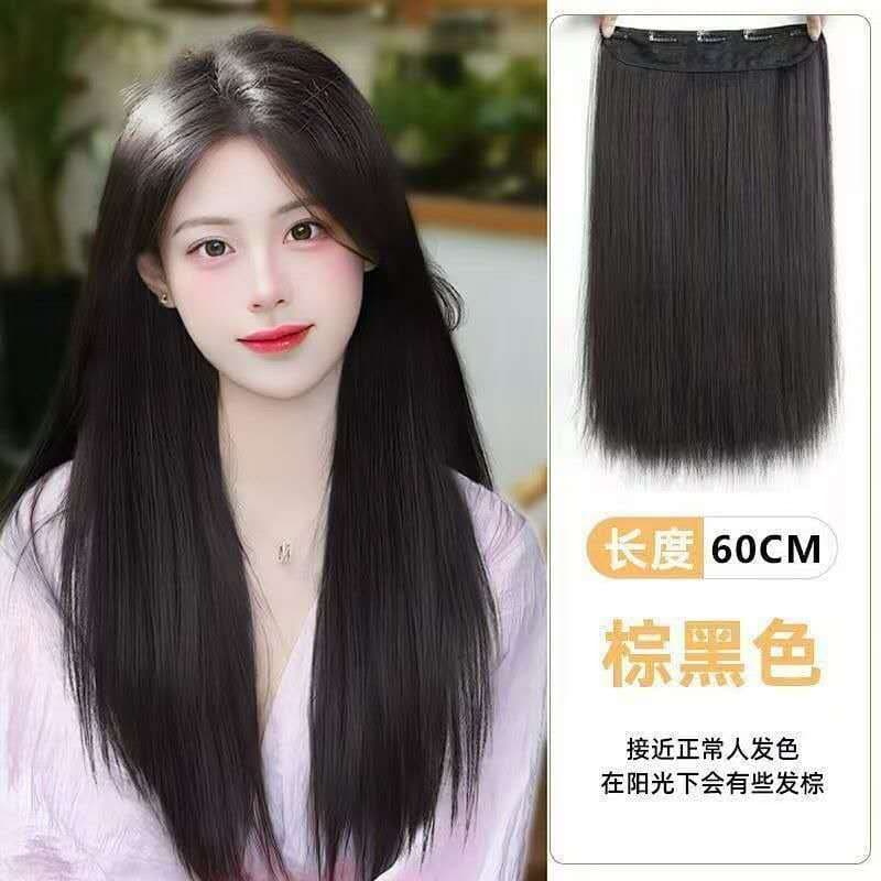 Aplique Tic Tac Cabelo Orgânico Liso/ondulado 60cm