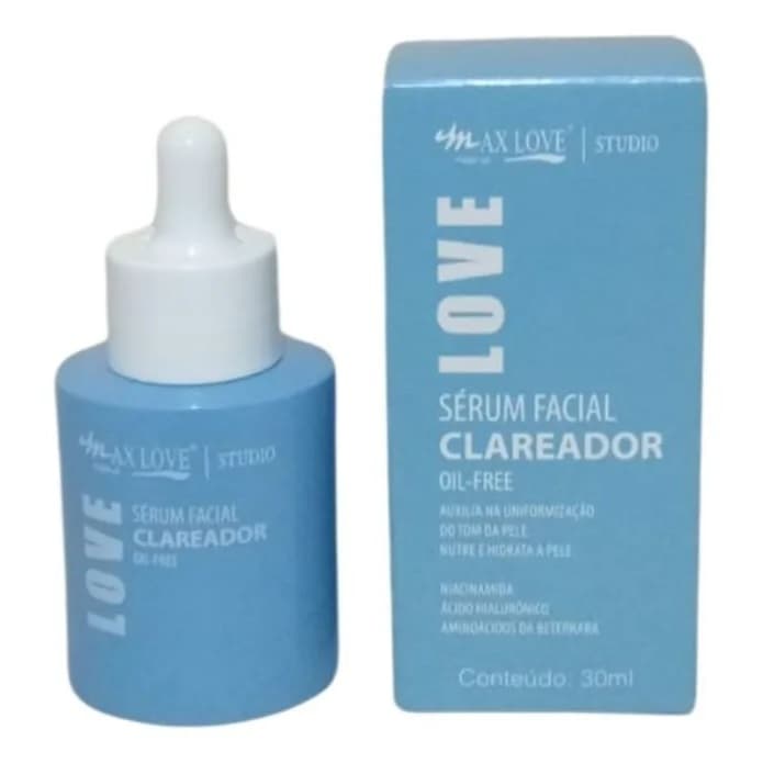 ✨ Sérum Clareador Max Love – Uniformiza, Hidrata e Nutre a Pele