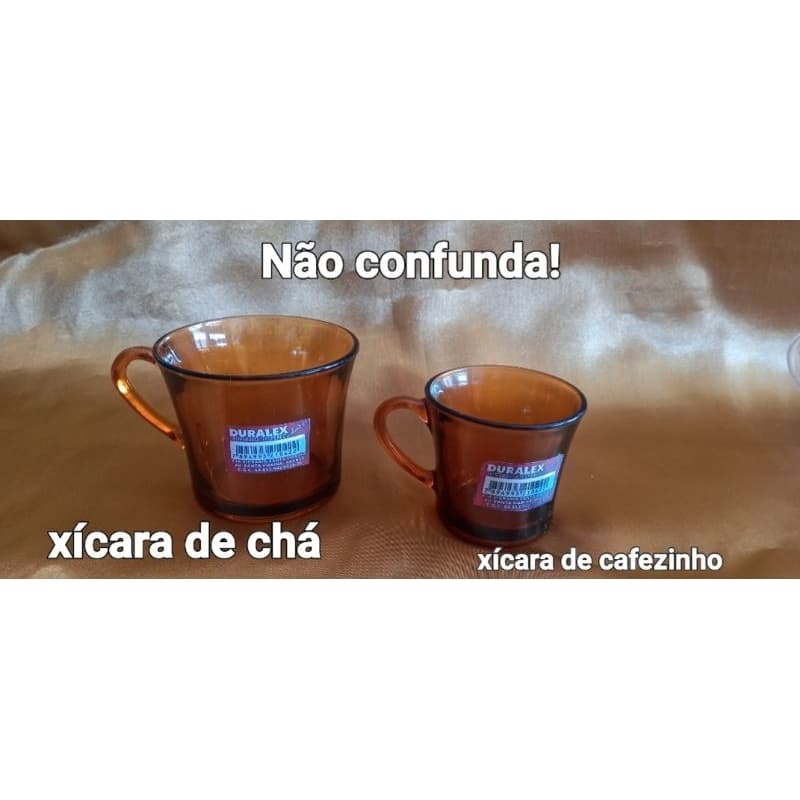 xícara de cafezinho duralex âmbar (ab)