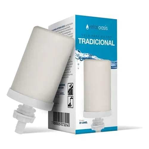 Refil Filtro de Água Premium Alcalino Tripla Ação para Purificador, agua limpas e puras,sem bacteria