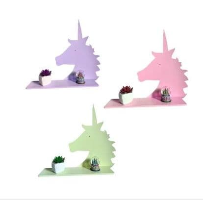 Kit com 3 Prateleiras Unicornio