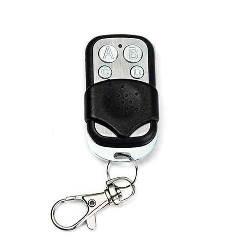 Controle Remoto Universal para Portão Elétrico Eletrônico Garagem com Chaveiro 433mhz 4 Botões