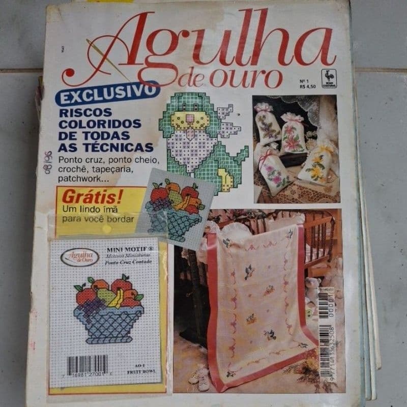 Revista Agulha de Ouro item de colecionador