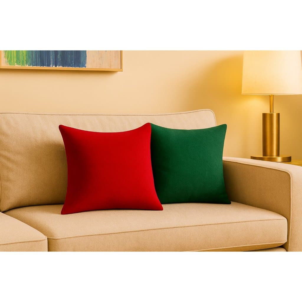 KIT 8 CAPAS DE ALMOFADAS TECIDO VELUDO PREMIUM - MACIA E LAVAVÉL - CORES.