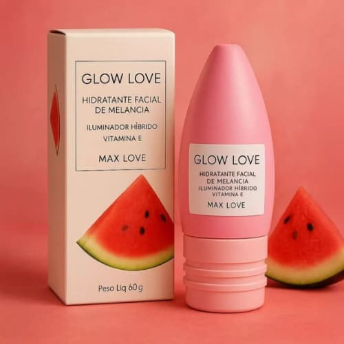 Hidratante Facial Glow Love Melancia - Max Love