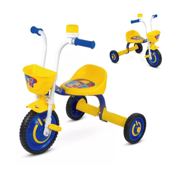 Triciclo Motoca Nathor You 3 Boy Menino Cesto e Buzina Fon Fon