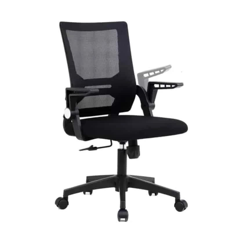 Cadeira de Escritório em Tela braço retrátil Office
