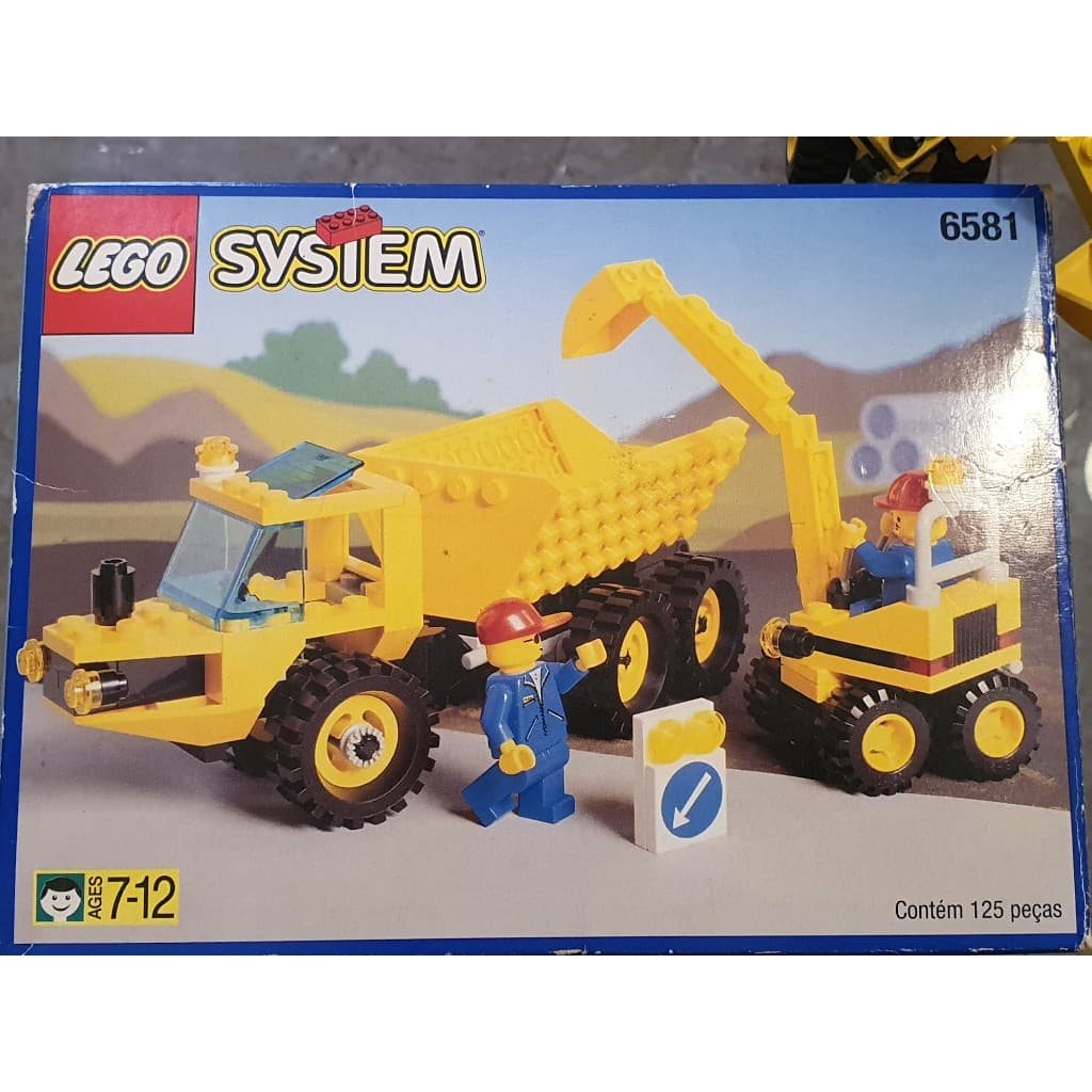 LEGO SYSTEM 6581 [COLEÇÃO OBRAS]