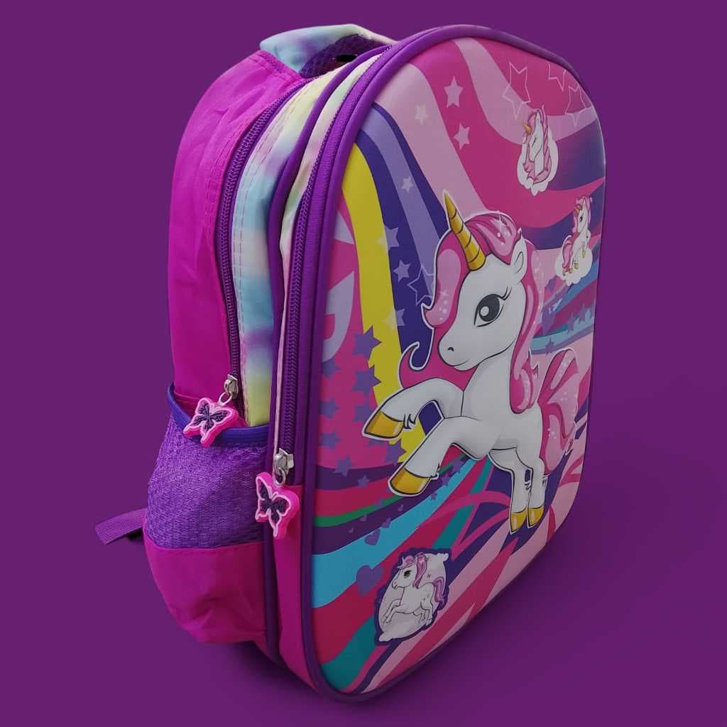 Mochila Infantil Bolsa Escolar Foguete 3DcBebê Criança Menino Menina Kids