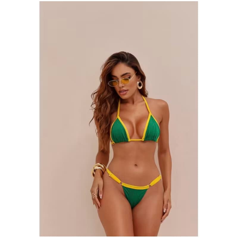 Biquíni Brasileiro Feminino Moda Praia Verão 2025 Confortável