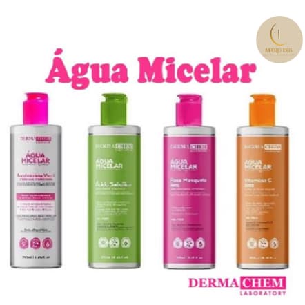 Água Micelar Dermachem 250ml - Limpa, Tonifica, Demaquila - Cuidado com sua pele