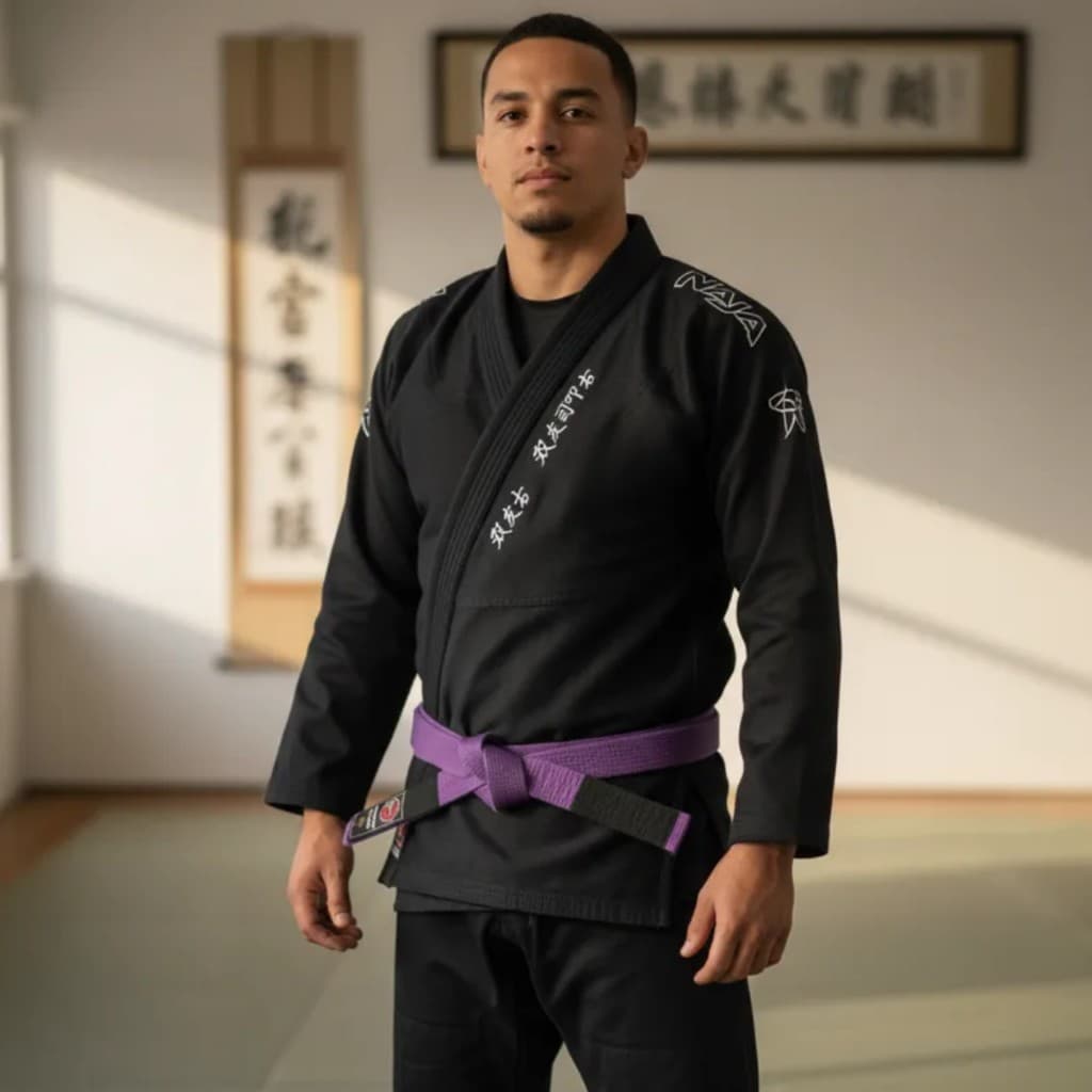 Kimono Jiu Jitsu Naja Hanzo Trançado Reforçado Unissex