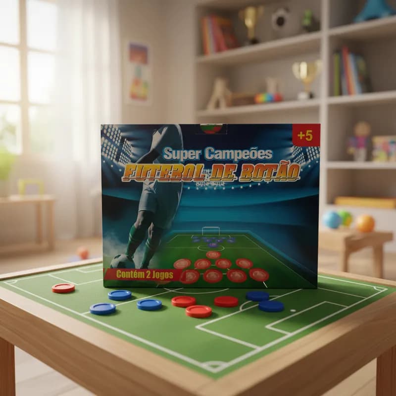 Jogo De Botão Unitário Colorido 2 Times / Envio Imediato Atacado