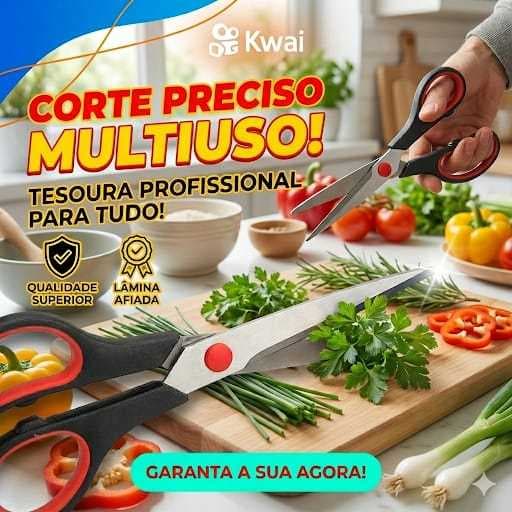 Tesoura Pequena 16 cm Afiada – Perfeita para Artesanato, Papel e Tecido