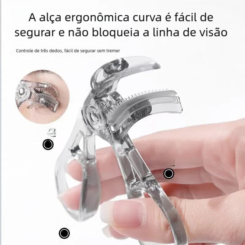 Curvador de Cílios para Extensão Rápida - Transparente, Ferramenta de Maquiagem Conveniente