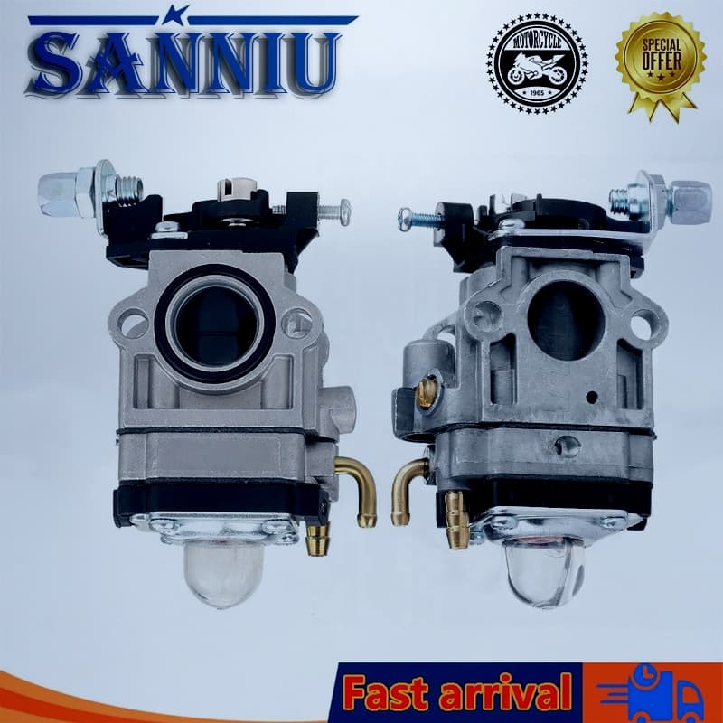 Carburador Para Roçadeira A Gasolina 26cc 43cc 52cc 63cc E Husqvarna 226r 142r 143r 143rii Tu26 Tu33 ProBx4300 Kawashima