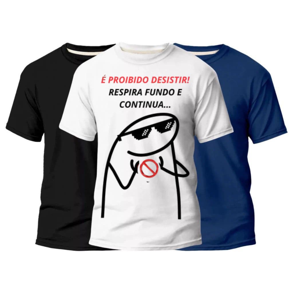 😂 Camiseta com Frases Engraçadas/Divertidas 100% Algodão – Conforto e Estilo