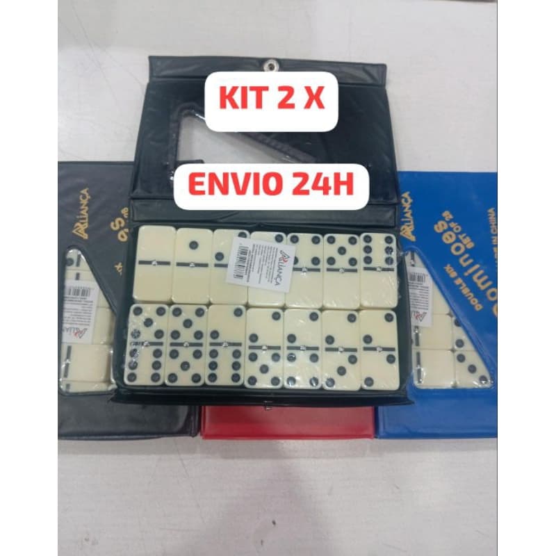 KIT 2 UNIDADES DE DOMINO