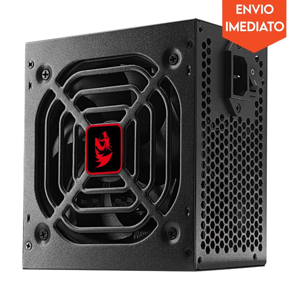 Fonte Gamer Redragon 400W White 80 Plus GC-PS012