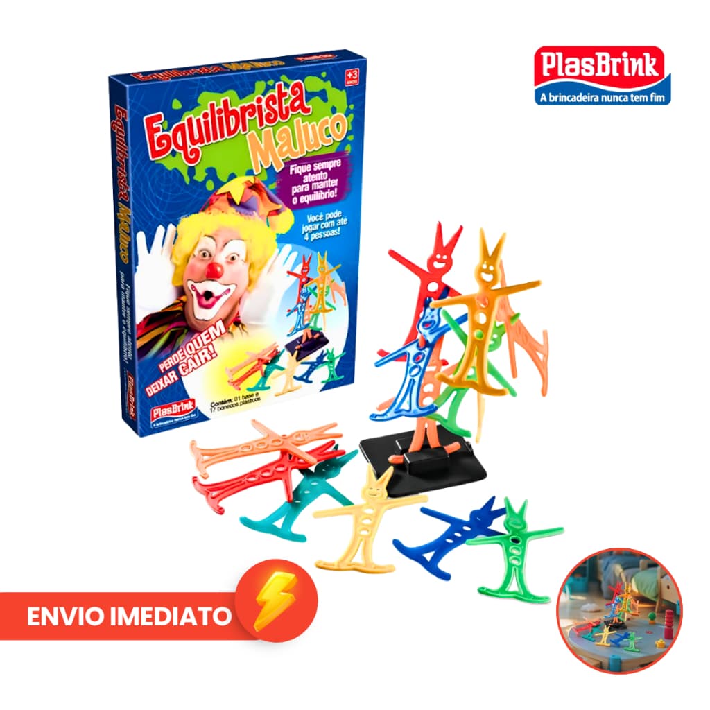 Jogo Equilibrista Maluco PlasBrink