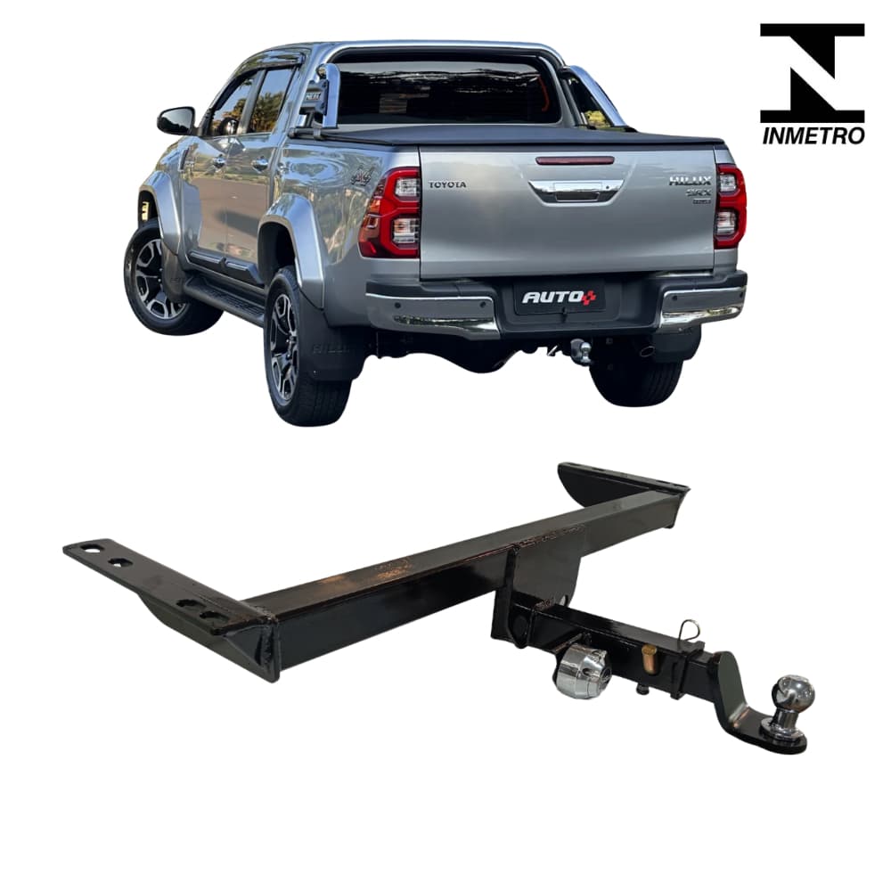 Engate Rabicho Removível Toyota Hilux De 2005 a 2025 Capacidade 1.500kg Reforcel Homologado Inmetro