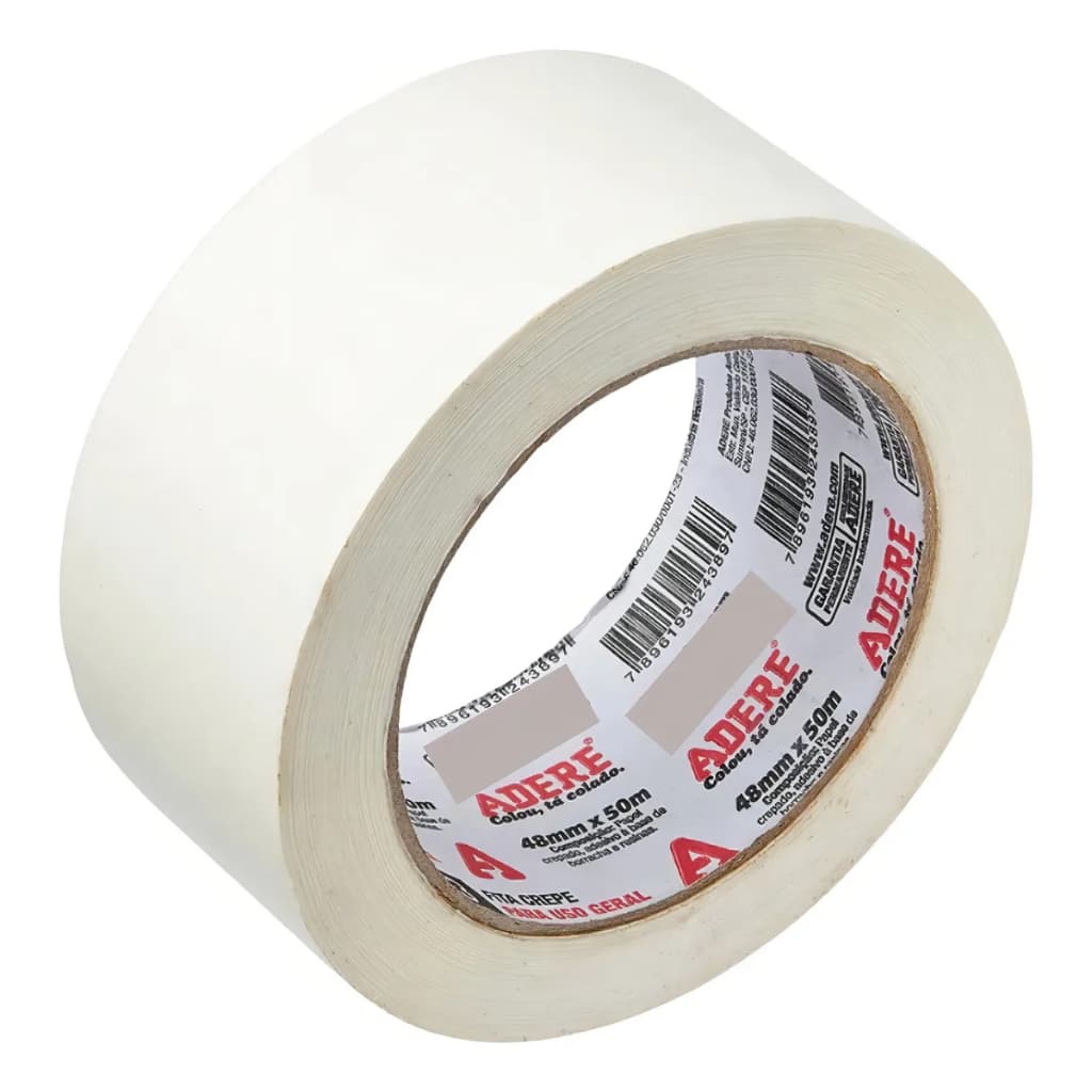 Fita Crepe Uso Geral Industrial 30mm X 50m Adere